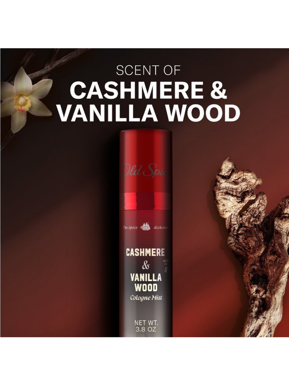 OLD SPICE | The Spice Alchemist Collection Cologne Mist Cashmere & Vanilla Wood - Picture 4 of 16